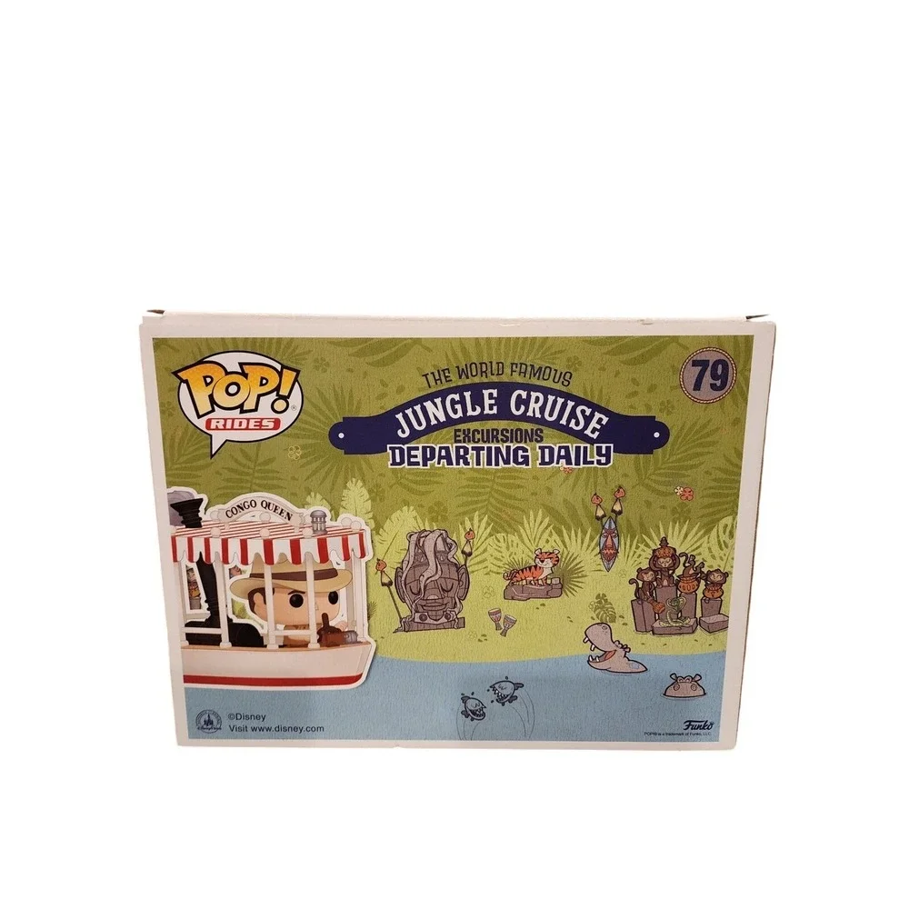 Funko Pop Rides Disney Jungle Cruise Congo Queen Vinyl Figure 79 Adventureland